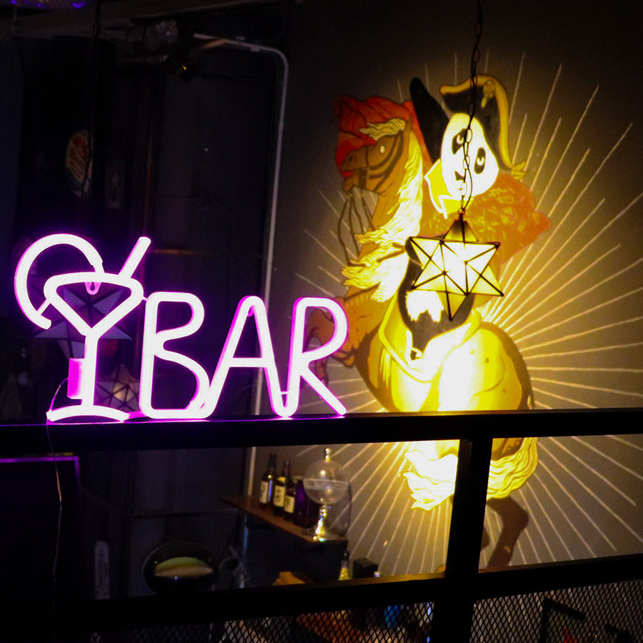 Bar Neon LED Licht Schild - Loved Lights