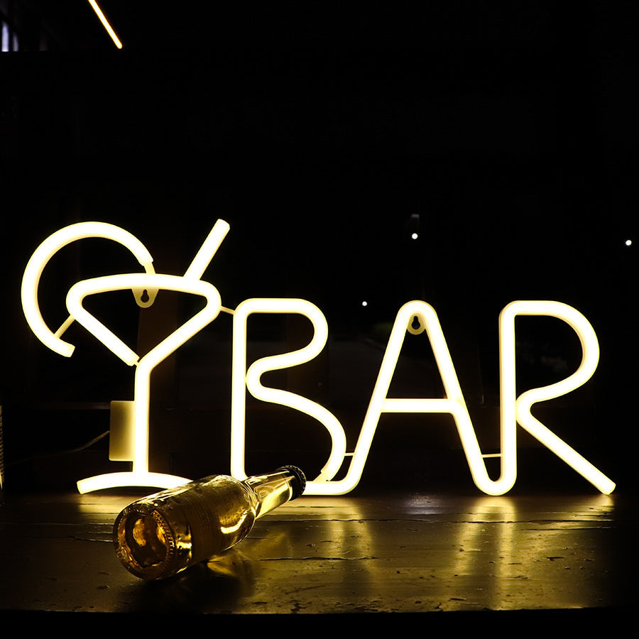 Bar Neon LED Licht Schild - Loved Lights