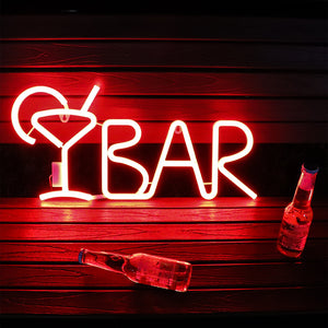 Bar Neon LED Licht Schild - Loved Lights