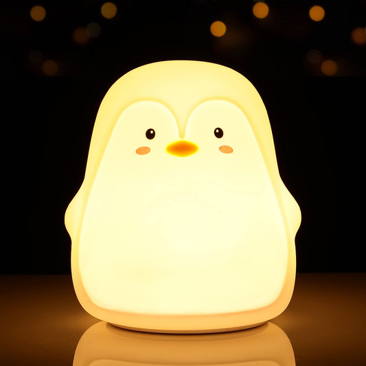 Cute Penguin Night Light