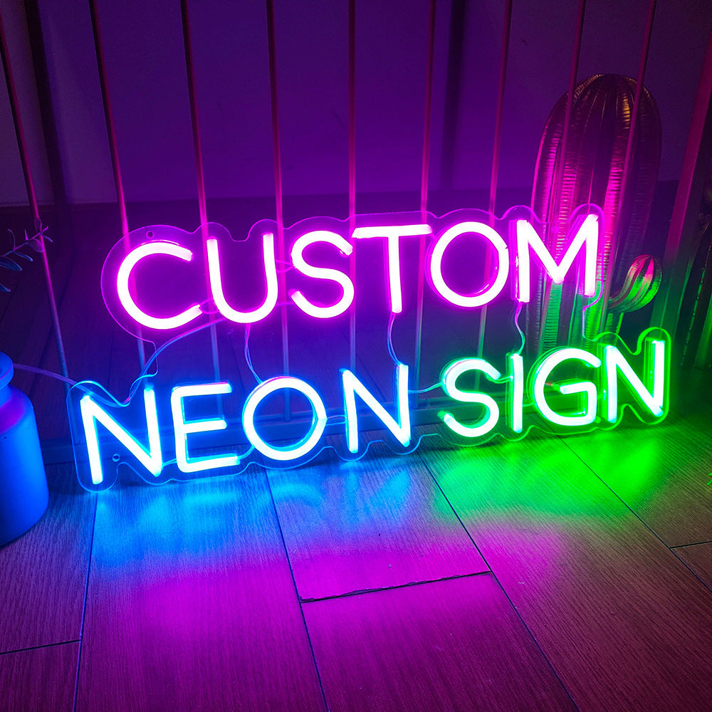 "Dein Text" Personalisiertes Neon Licht - Loved Lights