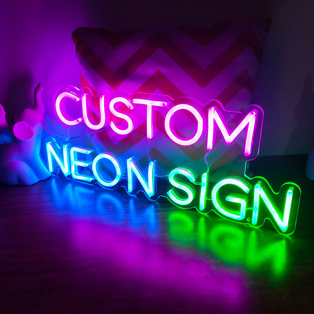 "Dein Text" Personalisiertes Neon Licht - Loved Lights