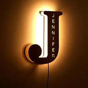 Custom Letter Lights - Loved Lights