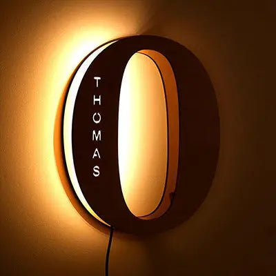 Custom Letter Lights - Loved Lights