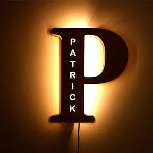 Custom Letter Lights - Loved Lights