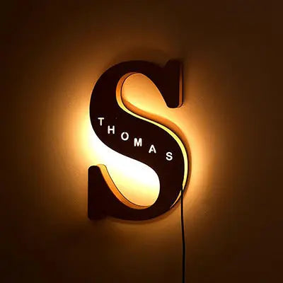 Custom Letter Lights - Loved Lights