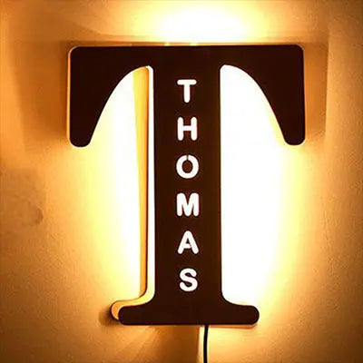 Custom Letter Lights - Loved Lights