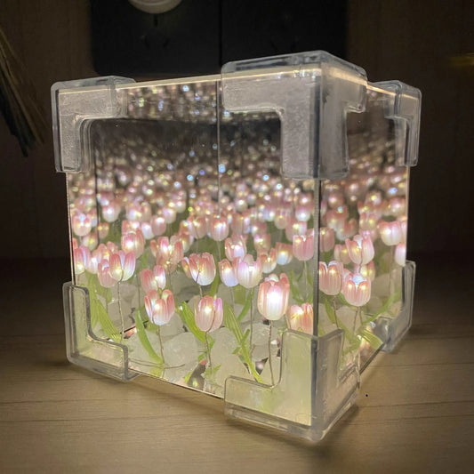DIY Eternal Flower Field Light - Loved Lights