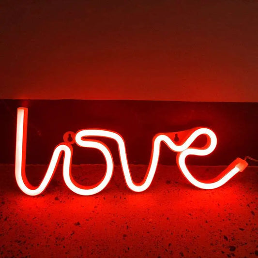 Neon Love LED Light - Loved Lights