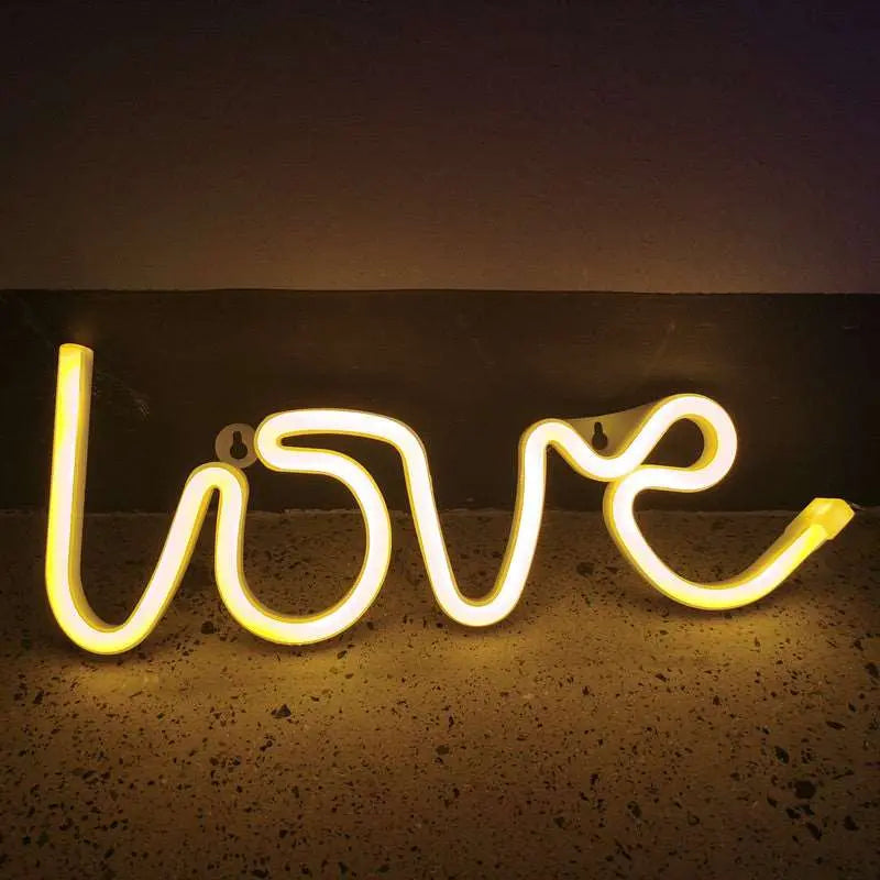 Neon Love LED Light - Loved Lights