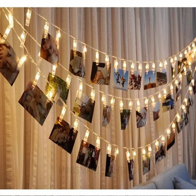 Photo Holder LED String Lights - Loved Lights