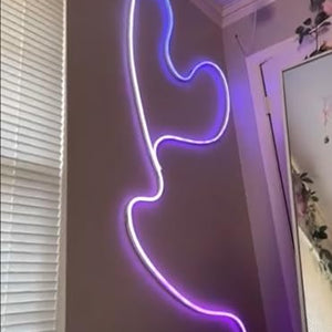 DIY Neon Lichtstreifen - Loved Lights